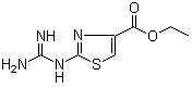 2-胍基-4-噻唑羧酸乙酯分子结构 (CAS 82982-26-1)