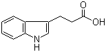 structure of CAS# 830-96-6, 吲哚-3-丙酸