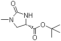 structure of CAS# 83056-79-5, tert-Butyl (4S)-1-methyl-2-oxoimidazolidine-4-carboxylate