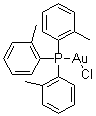 structure of CAS# 83076-07-7, 三(2-甲基苯基)膦氯化金