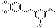 3,3',4',5-四甲氧基二苯乙烯分子结构 (CAS 83088-26-0)