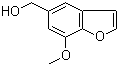 7-甲氧基-5-苯并呋喃甲醇分子结构 (CAS 831222-78-7)