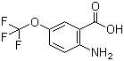 structure of CAS# 83265-56-9, 2-氨基-5-(三氟甲氧基)苯甲酸