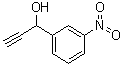 alpha-乙炔基-3-硝基苯甲醇分子结构 (CAS 83494-25-1)