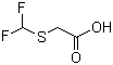 structure of CAS# 83494-32-0, 二氟甲基硫乙酸