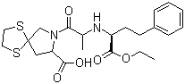 螺普利分子结构 (CAS 83647-97-6)