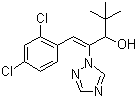 烯唑醇分子结构 (CAS 83657-24-3)