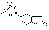 2-氧代吲哚啉-5-硼酸频哪醇酯分子结构 (CAS 837392-64-0)