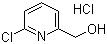 structure of CAS# 83782-89-2, 6-Chloro-2-pyridinemethanol hydrochloride