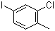 structure of CAS# 83846-48-4, 2-Chloro-4-iodotoluene