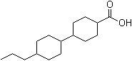 4'-丙基-[1,1'-联环己烷]-4-羧酸分子结构 (CAS 83860-51-9)
