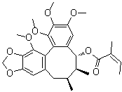 当归酰基戈米辛 O分子结构 (CAS 83864-69-1)
