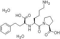 structure of CAS# 83915-83-7, Lisinopril