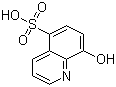 structure of CAS# 84-88-8, 8-Hydroxyquinoline-5-sulfonic acid