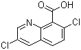 structure of CAS# 84087-01-4, Quinclorac
