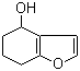 4,5,6,7-四氢-4-苯并呋喃酚分子结构 (CAS 84099-58-1)