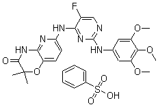 R 406分子结构 (CAS 841290-81-1)