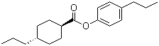 CAS 登录号：84184-22-5, 反式-4-丙基环己烷甲酸 4-丙基苯酯