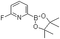 6-氟吡啶-2-硼酸频哪醇酯分子结构 (CAS 842136-58-7)