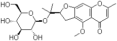 structure of CAS# 84272-85-5, 5-O-甲基维斯阿米醇苷