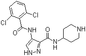 structure of CAS# 844442-38-2, AT 7519
