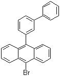 structure of CAS# 844679-02-3, 9-[1,1'-Biphenyl]-3-yl-10-bromoanthracene