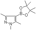 1,3,5-三甲基-1H-吡唑-4-硼酸频哪醇酯分子结构 (CAS 844891-04-9)