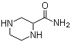 structure of CAS# 84501-64-4, 2-Piperazinecarboxamide
