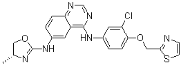 ARRY 334543分子结构 (CAS 845272-21-1)