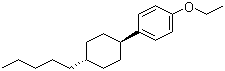 structure of CAS# 84540-32-9, 1-乙氧基-4-(反式-4-戊基环己基)苯
