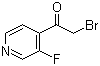 CAS 登录号：845714-10-5, 2-溴-1-(3-氟-4-吡啶基)乙酮