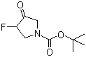 structure of CAS# 845894-03-3, 1-Boc-3-fluoro-4-pyrrolidinone