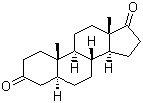 structure of CAS# 846-46-8, 5a-Androstanedione