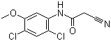 structure of CAS# 846023-24-3, 2-氰基-N-(2,4-二氯-5-甲氧基苯基)乙酰胺