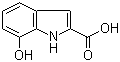 structure of CAS# 84639-84-9, 7-羟基吲哚-2-甲酸