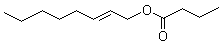CAS # 84642-60-4, 2(E)-Octenyl butanoate, Butanoic acid (2E)-2-octen-1-yl ester, (E)-Butanoic acid 2-octenyl ester