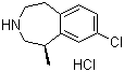 structure of CAS# 846589-98-8, 绿卡色林盐酸盐