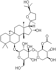 structure of CAS# 84676-89-1, 黄芪皂苷 II