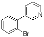 3-(2-溴苯基)吡啶分子结构 (CAS 847264-30-6)