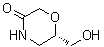 structure of CAS# 847805-30-5, (S)-6-(羟基甲基)吗啉-3-酮