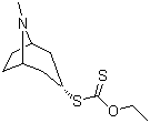 CAS # 847976-84-5, Tropine-3-xanthate, O-Ethylcarbonodithioic acid S-(8-methyl-8-azabicyclo[3.2.1]oct-3-yl) ester