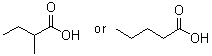 2(or 4)-Methylbutanoic acid molecular structure (CAS 84800-54-4)
