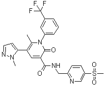 Alvelestat分子结构 (CAS 848141-11-7)