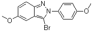 CAS # 848142-58-5, 3-Bromo-5-methoxy-2-(4-methoxyphenyl)-2H-indazole