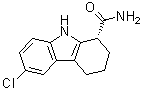(1R)-6-氯-2,3,4,9-四氢-1H-咔唑-1-甲酰胺分子结构 (CAS 848193-69-1)