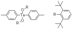 CAS 登录号：84824-28-2, 双[2,6-二(叔丁基)苯酚]双(4-甲基苯基)钽