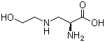 3-(N-羟乙基氨基)-L-丙氨酸分子结构 (CAS 848396-10-1)