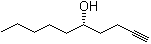 (5S)-1-癸炔-5-醇分子结构 (CAS 848609-05-2)