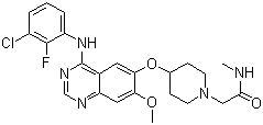 Sapitinib分子结构 (CAS 848942-61-0)
