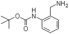N-[2-(氨基甲基)苯基]氨基甲酸叔丁酯分子结构 (CAS 849020-94-6)